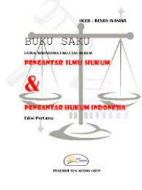 Buku Saku Pengantar Ilmu Hukum-.